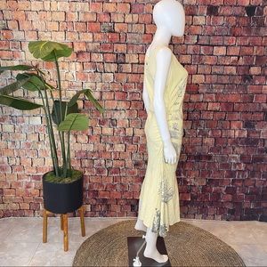 BURN ‘N’ Violet, size 4 , Color: lemon Street-style dress